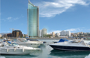 Building of Marina Towers Development in Beirut_300x194